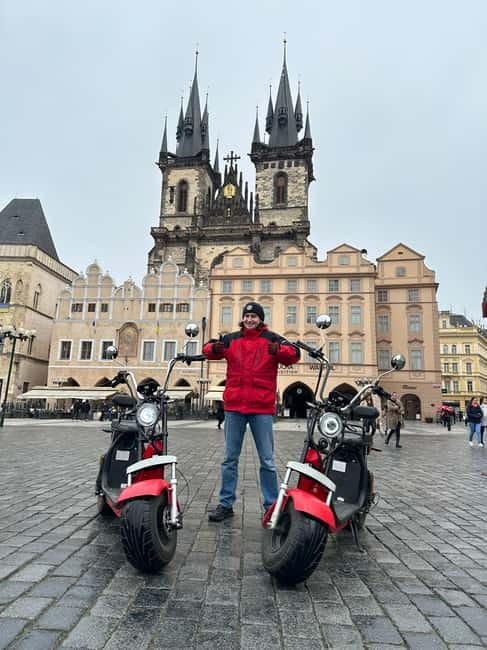 Prague: Guided Fat Tire e-Scooter Tour - Choosing between the e-scooter and e-bike
