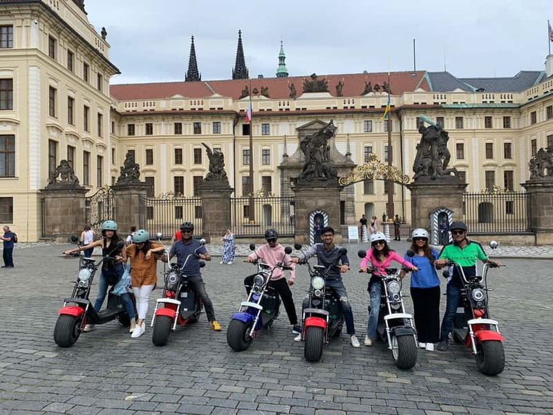 Prague: Guided Fat Tire e-Scooter Tour - What the guide adds to the ride