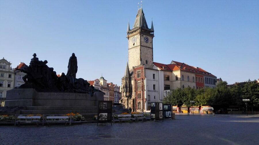 Prague Half-Day City Tour by Car - Strahov Monastery and the first city view