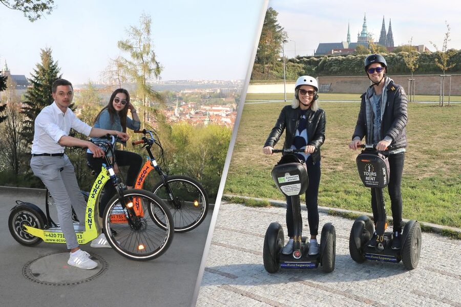 Prague: Half-Day Guided Tour by Segway and E-Scooter - Key points at a glance