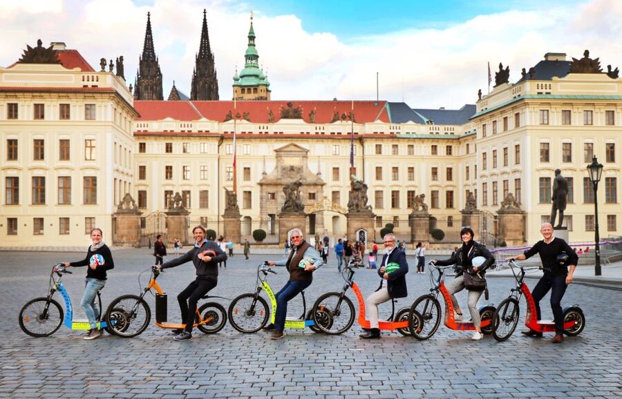 Prague: Half-Day Guided Tour by Segway and E-Scooter - Strahov Monastery and the monastery beer stop