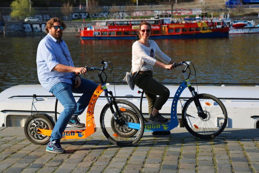 Prague: Highlights Tour on e-Scooter or eBike - Charles Bridge and the Kafka stops