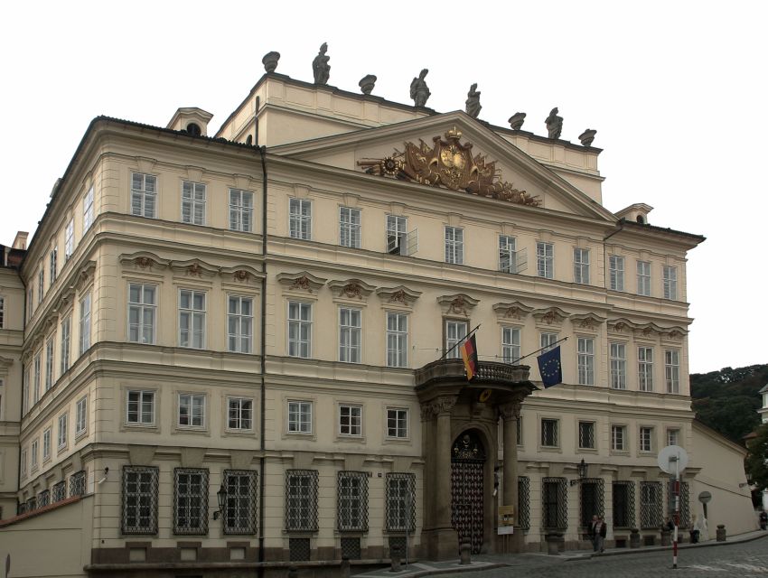Prague: Highlights Walking Tour to the German embassy 1989 - Why the German Embassy gives this Prague walk its purpose