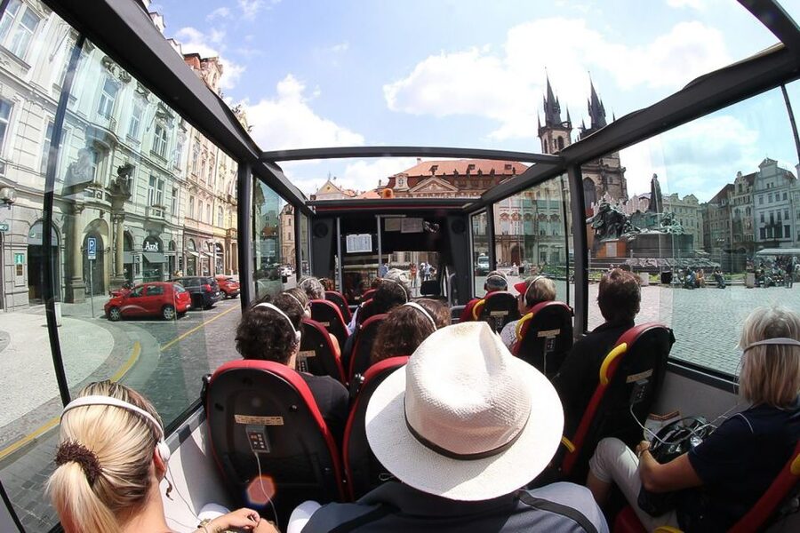 Prague: Historic City Center Bus Tour with Top Sights - Lesser Town and the return through Prague