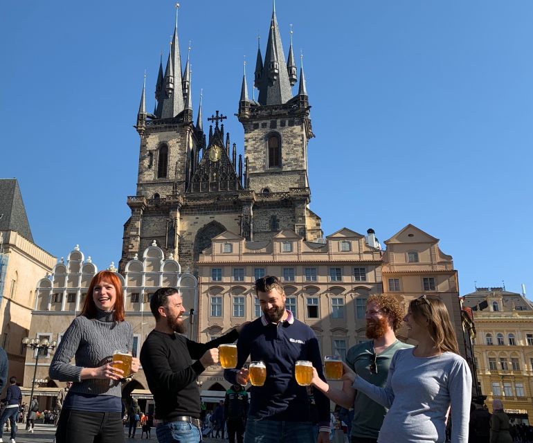 Prague: Historic Pubs Tour with Drinks - Lesser Town and the final restaurant