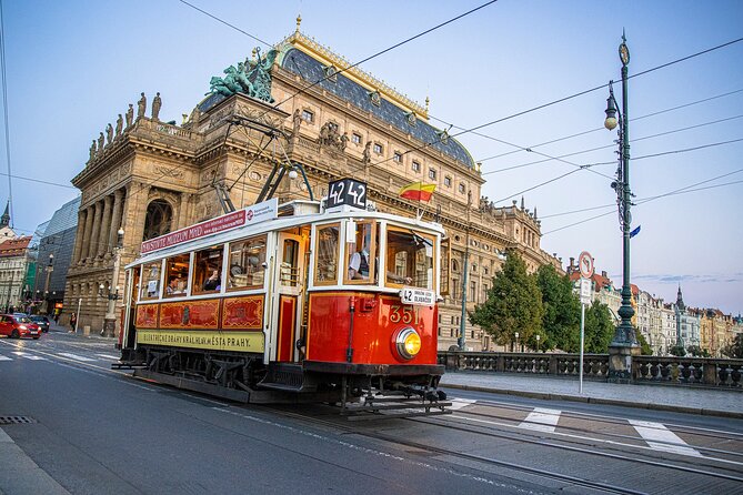 Prague Hop on Hop off Sightseeing Tram - Klementinum and the Baroque Library