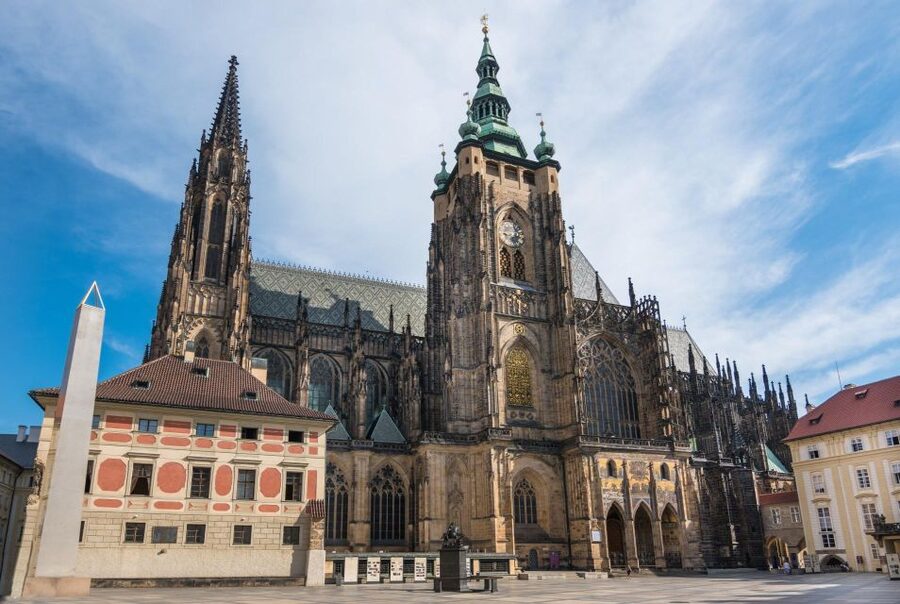 Prague Hradcany Castle, St Vitus Cathedral Tour with Tickets - Prague Castle, Four Royal Stops in One Visit