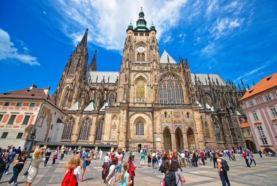 Prague Hradcany Castle, St Vitus Cathedral Tour with Tickets - St Vitus Cathedral, Prague’s Grandest Interior