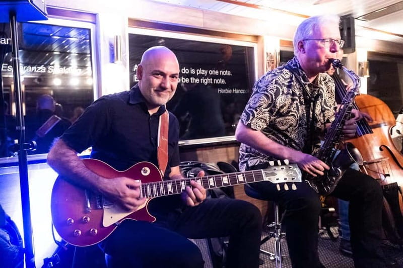 Prague: Jazz Boat Cruise with Live Concert and Optional Meal - Indoor comfort and the covered upper deck