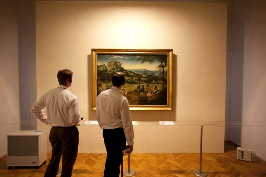 Prague: Lobkowicz Palace Ticket & Audio Guide - Prague views and the palace terrace café