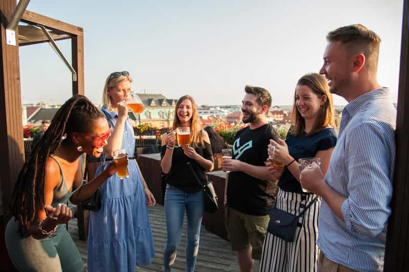 Prague: Local Pub Walking Tour with 5 Beers - The first 5-minute walk and opening pub