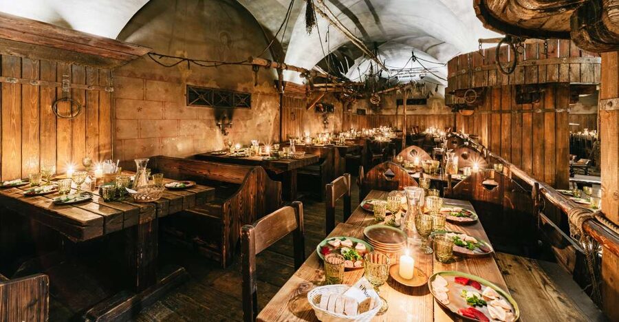 Prague: Medieval Dinner with Unlimited Drinks - Six menus, including vegan and gluten-free choices