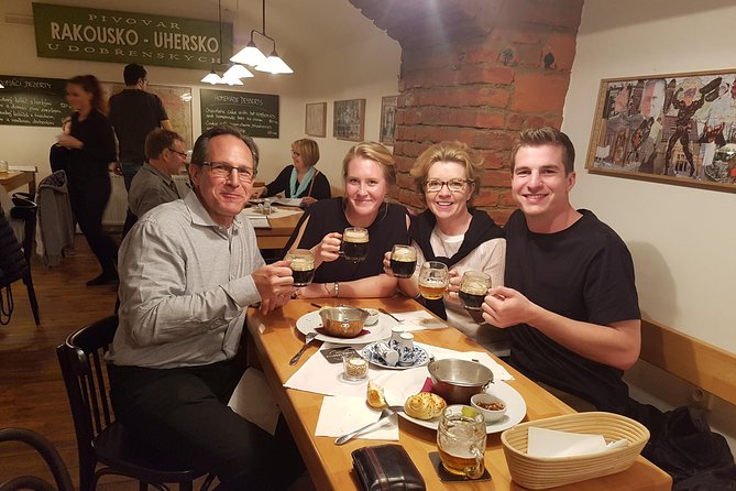 Prague Mini-Breweries Beer Tour with Czech Appetizers - Guides make or break the experience