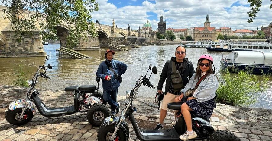 Prague Monastery & Panoramic Viewpoint Electric Trike Tour - Key points before you book