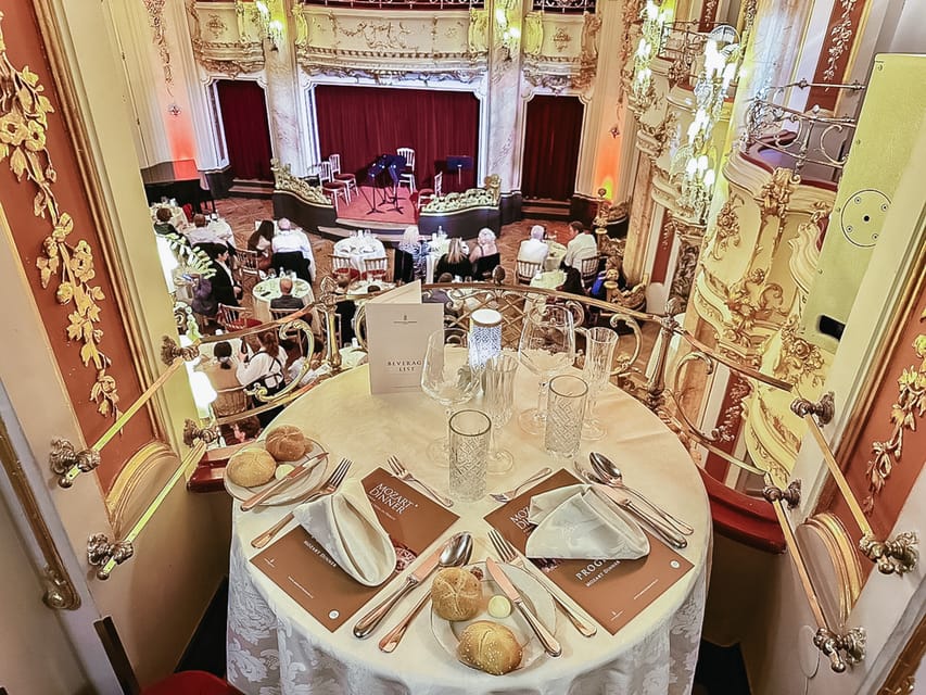 Prague: Mozart Ballroom Concert Ticket with 3-Course Dinner - Is $122 good value?
