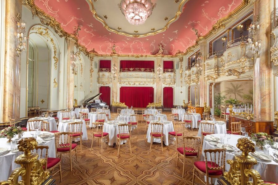 Prague: Mozart Ballroom Concert Ticket with 3-Course Dinner - The Czech-Austrian dinner, first course