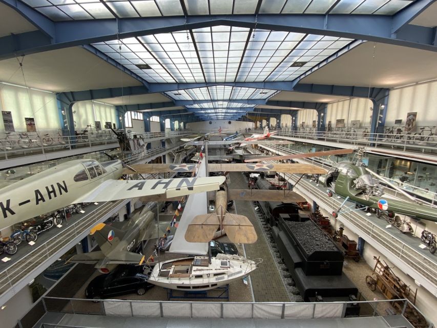 Prague: National Technical Museum Entry Ticket w/ Intro Tour - Transportation: the big draw for many families