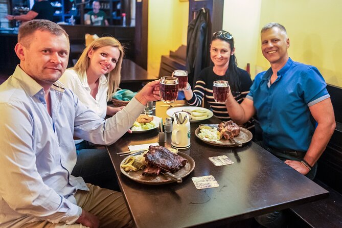 Prague Old Town And Beer Walking Tour Including Dinner - Walking effort, clothing, and evening planning