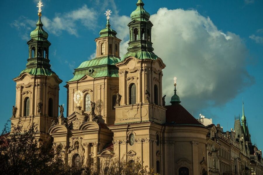 Prague: Old Town and Jewish Quarter Guided Tour in German - Charles University and Prague’s historic streets