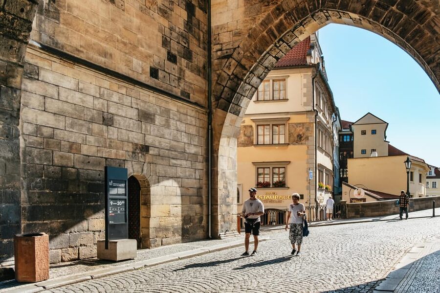 Prague: Old Town, Astronomical Clock and Underground Tour - The Astronomical Clock, explained rather than photographed
