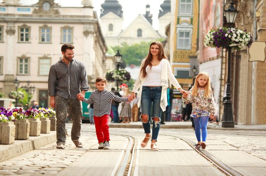 Prague Old Town Family Tour, Attractions, Royal Castle - Crossing Charles Bridge with a story in hand