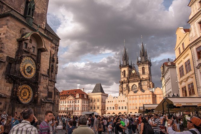 Prague Old Town New Town and Jewish Quarter Morning Tour - The Powder Tower and Municipal House