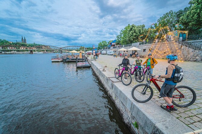 Prague on E-Bike: Explore Greater Downtown Parks & Epic Views - Vysehrad begins the climb into Prague’s past