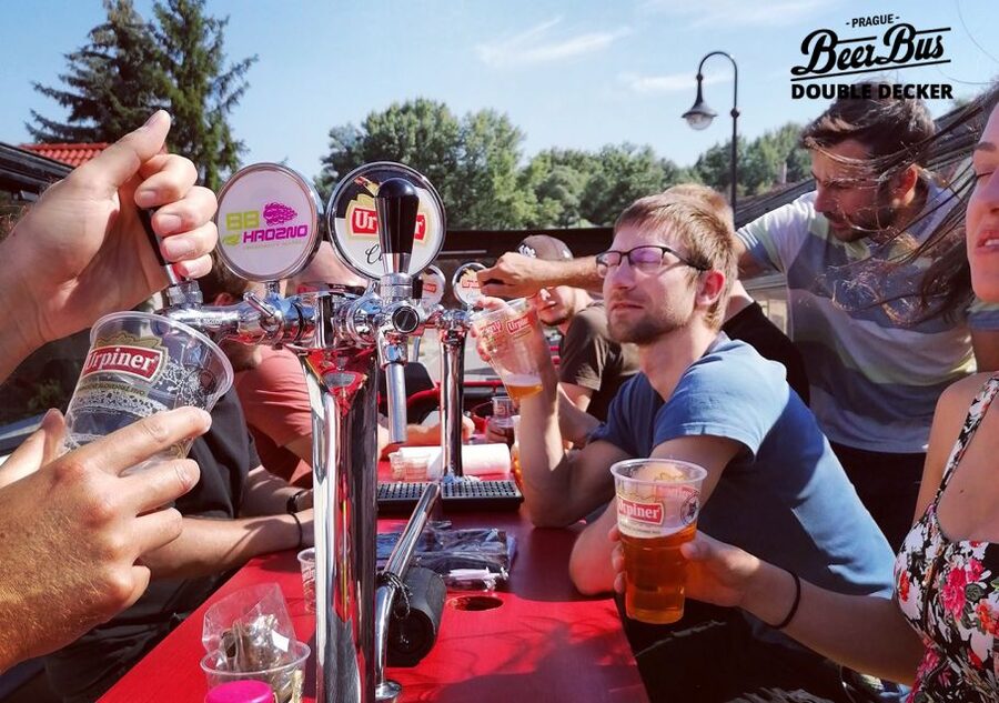 Prague: Party Beer Bus - Beer, music, and the practical comfort question