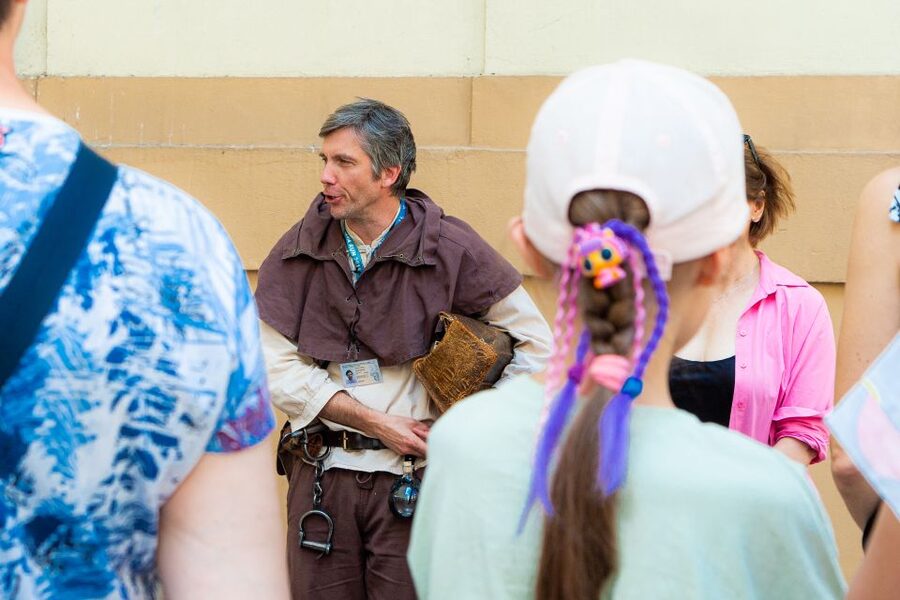 Prague: Plague Doctor Old Town History Walking Tour - Mariánské náměstí and the stories behind the streets