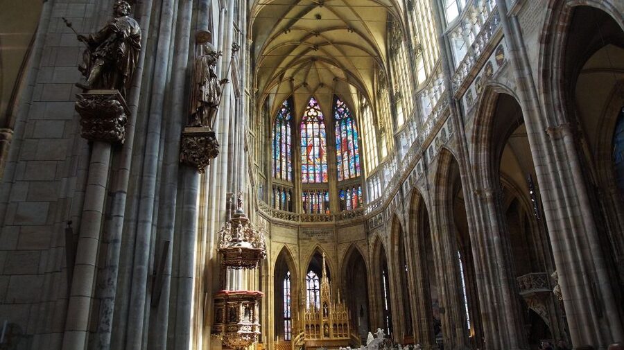 Prague: Prague Castle and Little Quarter Guided Walking Tour - Walking Down Through the Little Quarter