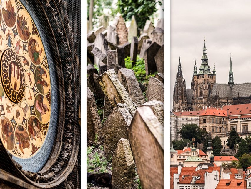 Prague: Prague Castle, Jewish Quarter, Clock Tower Admission - Key points to know