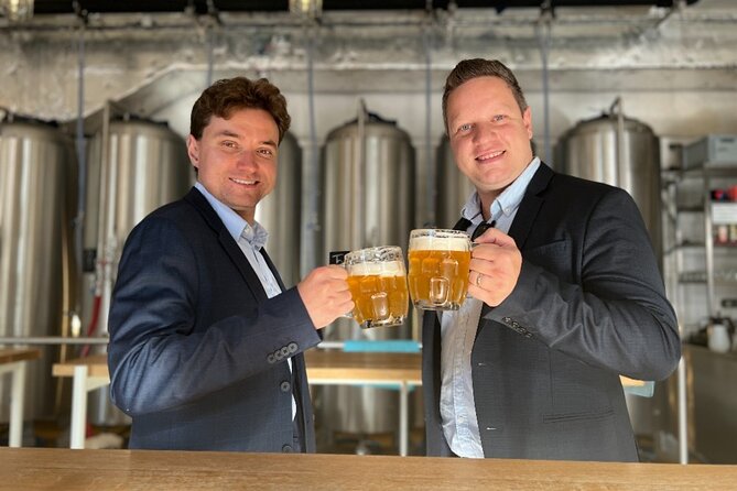 Prague Premium Craft Beer Tour - Stop one: tiny-batch beer at Pivovarská nalévárna v Soukenické