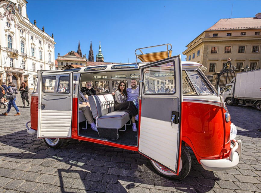 Prague: Private Sightseeing Tour in original VW Samba bus - The guide-driver experience