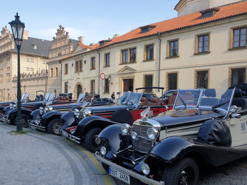 Prague: Private Tour by Vintage Car - Charles Bridge, Malá Strana, and the Lennon Wall