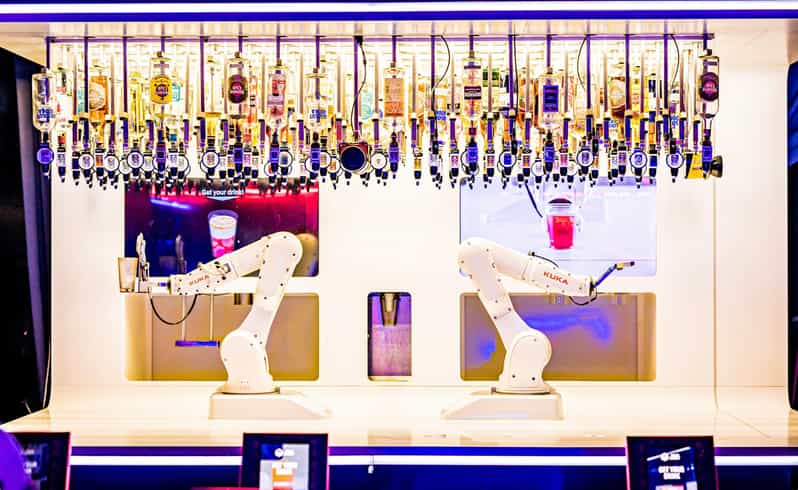 Prague: Robotic Bar Entry with a Drink Included - Choosing from 21 cocktails