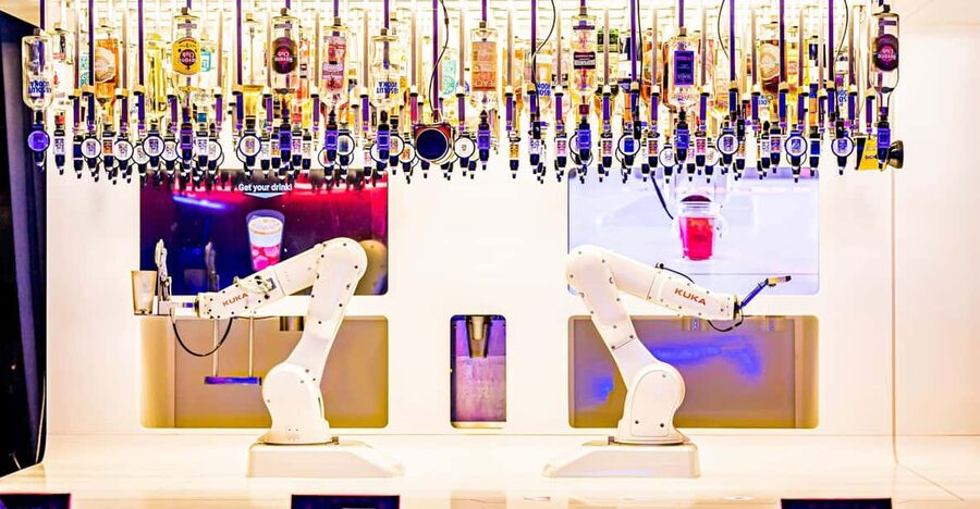 Prague: Robotic Bar Entry with a Drink Included - Finding the entrance near Charles Bridge