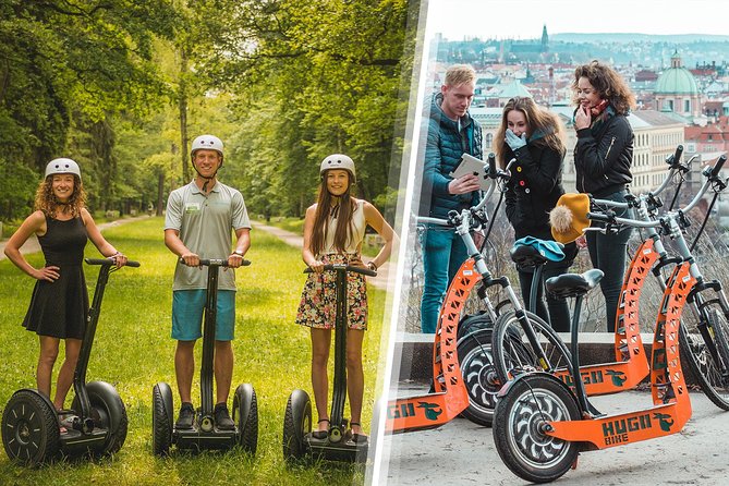 Prague Segway & E-Scooter Grand City Tour - A four-hour ride that covers Prague’s high points