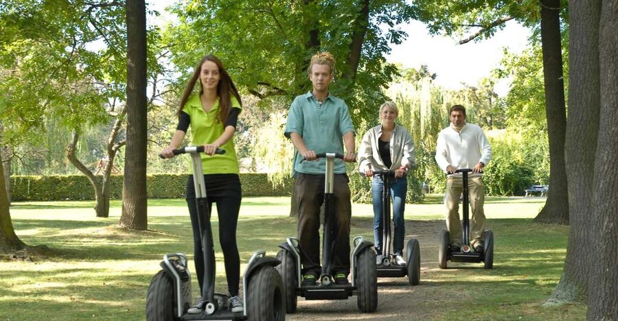 Prague: Segway Sightseeing Live-Guided Tour - Learning to Control the Segway