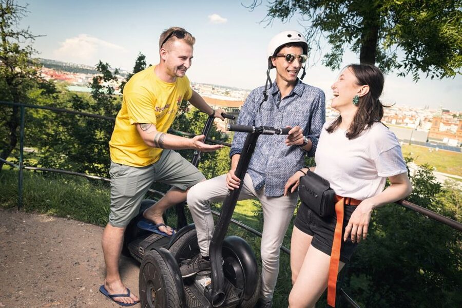Prague: Segway Tour + Taxi Transfer & Monasteries mini-group - Monasteries and the star-shaped castle sight