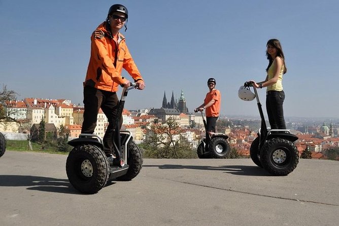 Prague Segway Tour with A Local Guide & Hotel Pick Up - Vila Kajetanka and the shorter route options