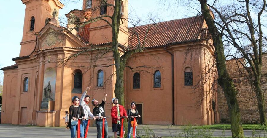 Prague Segway Tour with Oldest Monasteries and Free Taxi - Getting Comfortable on the Segway