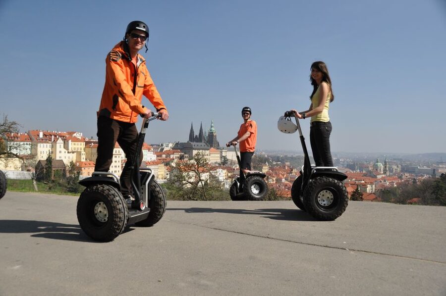 Prague: Shared Group/Private Segway Tour with Hotel Transfer - Learning to ride before the city ride begins