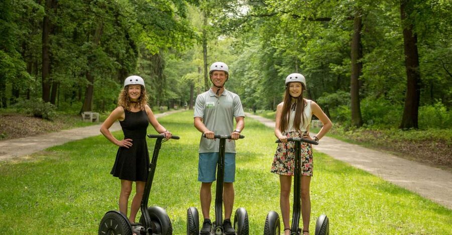 Prague: Shared Group/Private Segway Tour with Hotel Transfer - Sacré Coeur, Smíchov, and Kinský Garden