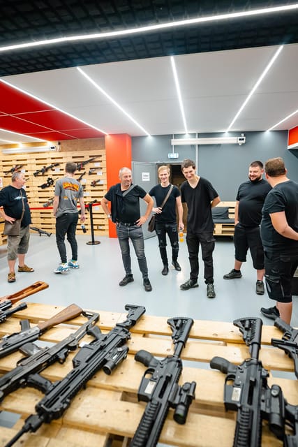 Prague: Shooting Range Experience - The safety briefing comes before the first shot