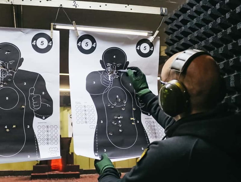 Prague: Shooting Range Experience with up to 10 Guns - Four high-capacity lanes and a proper target session