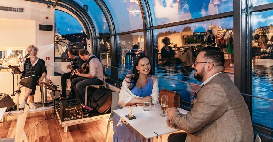 Prague: Sightseeing Dinner Cruise on Open-Top Glass Boat - Is the $93 price good value?