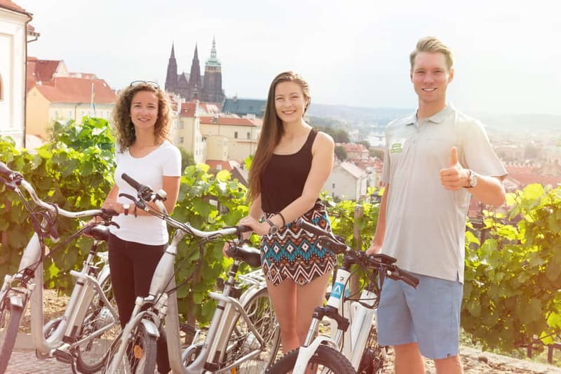 Prague: Small Group or Private E-Bike City Tour - Why an e-bike works well in Prague