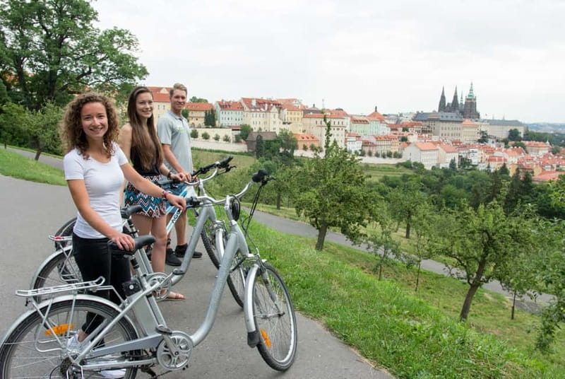 Prague: Small Group or Private E-Bike City Tour - Petrin Hill and the ride down to Lesser Town