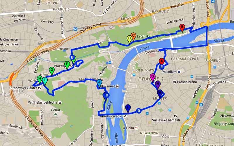 Prague: Stunning Viewpoints, Castle, City & Park Bike Tour - What the $88 price includes