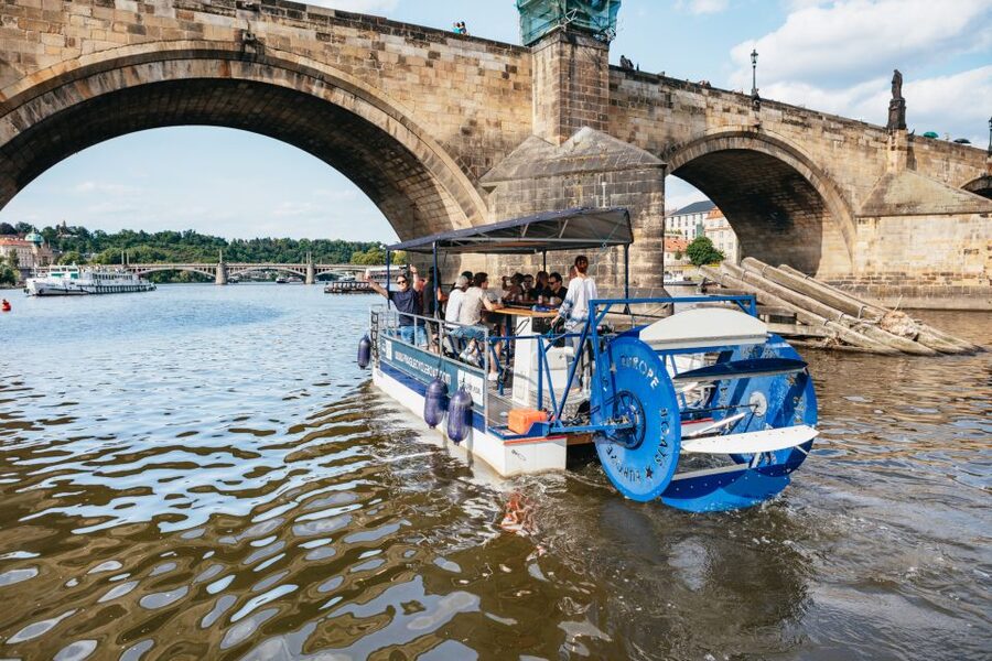 Prague: Swimming Beer Bike on A Cycle Boat - Starting at U Bukanýra and Finding the Boat